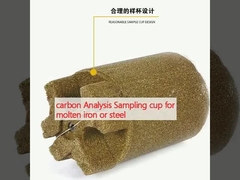 Phân tích carbon Cốc lấy mẫu cho sắt hoặc thép nóng chảy