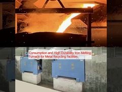 Tiêu thụ và lò nóng chảy sắt độ bền cao cho các cơ sở tái chế kim loại