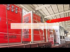 Hệ thống nóng chảy cảm ứng 380V với bảo vệ quá nóng và hệ thống điều khiển PLC hiện đại