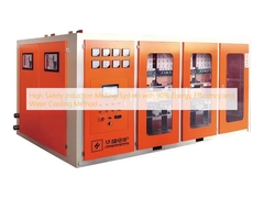 Hệ thống nấu chảy cảm ứng an toàn cao với hiệu suất năng lượng 90% và phương pháp làm mát bằng nước