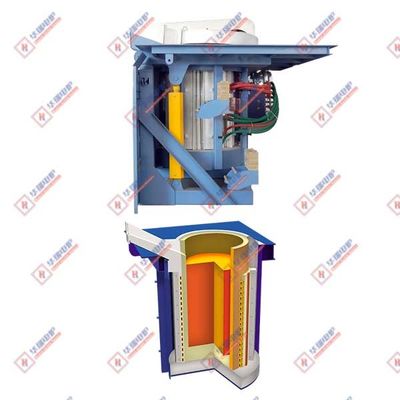 lò nóng chảy cảm ứng bền với tiết kiệm năng lượng tối ưu