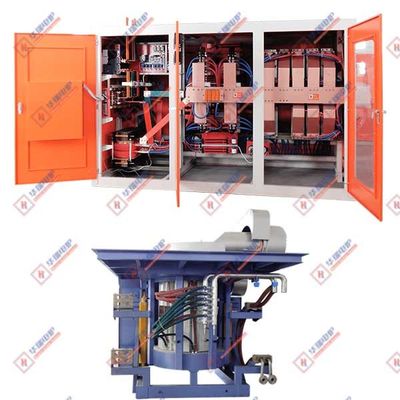 Cửa lò cảm ứng nhanh để nóng chảy đồng an toàn tiếng ồn thấp