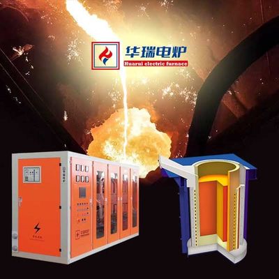 Cửa lò cảm ứng tiết kiệm năng lượng cao để nóng chảy thép Độ bền cao