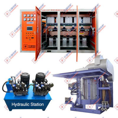 lò nóng chảy điện tần số trung bình cho các ứng dụng nóng chảy công nghiệp