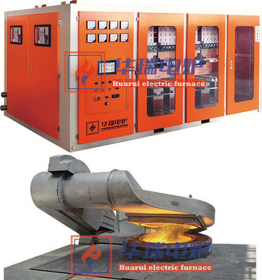 Thiết bị nóng chảy đồng cảm ứng tần số trung bình Tiết kiệm năng lượng