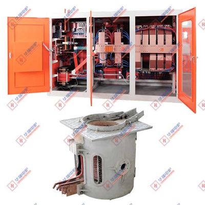 An toàn lò cảm ứng tần số trung bình Cung cấp điện Bảo trì thấp Tiếng ồn thấp