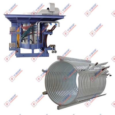 Cốc nóng chảy vỏ thép tần số trung bình chính xác cao Tiết kiệm năng lượng