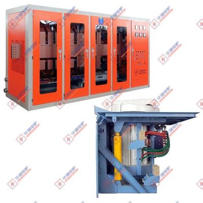Cốc nóng chảy vỏ thép tần số trung bình chính xác cao Tiết kiệm năng lượng
