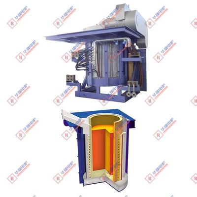 Tiết kiệm năng lượng Nấu chảy lò cảm ứng điện Hệ thống