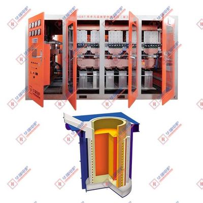 Tốc nóng chảy cảm ứng tiết kiệm năng lượng Tốc nóng chảy cảm ứng bảo trì thấp