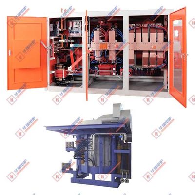 Hoàn thành Quick melting hệ thống lò cảm ứng không lõi
