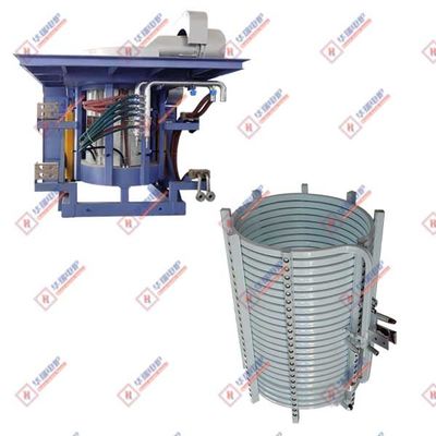 Độ bền cao lò nóng chảy đồng cảm ứng Tiếng ồn thấp