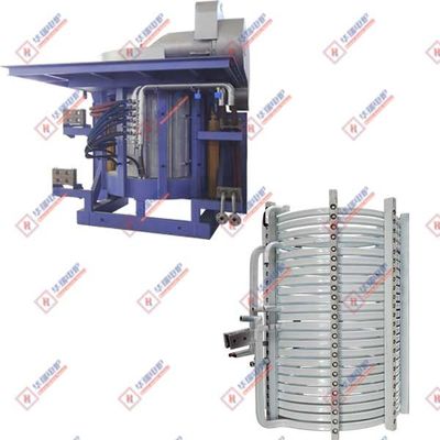 An toàn lò nóng chảy đồng đồng đồng với hiệu quả nóng chảy nhanh và tiết kiệm năng lượng cao