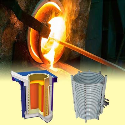 Lò nóng chảy chân không tần số trung bình hạng nhất Tiết kiệm năng lượng