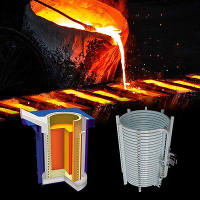 Hệ thống lò cảm ứng điện nhiệt tần số trung bình tiết kiệm năng lượng