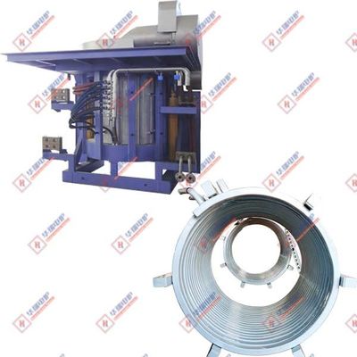 Tiết kiệm năng lượng lò nóng chảy tần số trung bình Bảo trì thấp Bằng sáng chế riêng