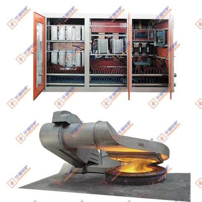Đá nóng chảy cảm ứng tần số trung bình mịn tiết kiệm năng lượng tiếng ồn thấp