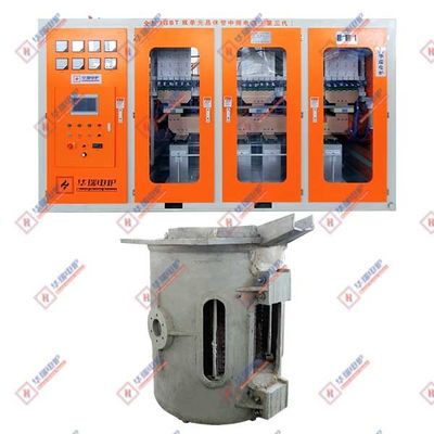 Hệ thống lò nóng chảy công nghiệp tần số trung bình Bảo trì thấp