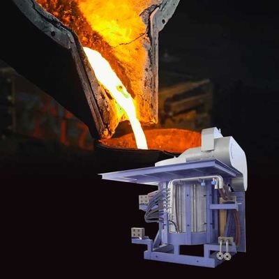 Cửa lò cảm ứng độ bền cao để nóng chảy thép ồn thấp tỷ lệ thất bại thấp