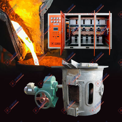 Thời gian nóng chảy nhanh Tiết kiệm năng lượng Thép nóng chảy lò cảm ứng Bảo trì thấp