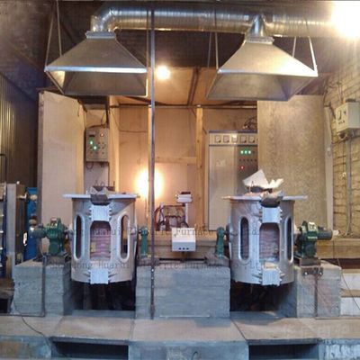 Công nghiệp điện ốc lò nóng chảy với 530 tiêu thụ sắt nóng chảy kiểm soát nhiệt độ chính xác