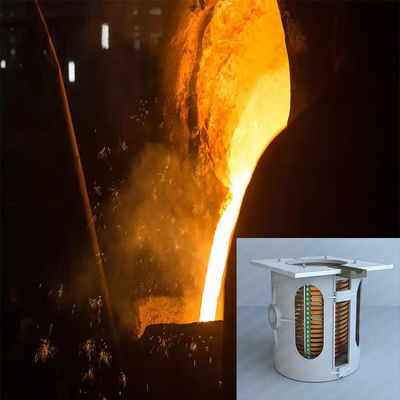 Hệ thống lò nóng chảy cảm ứng bảo trì thấp để nóng chảy đồng Công nghệ tự phát triển