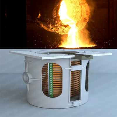 Hệ thống lò nóng chảy cảm ứng bảo trì thấp để nóng chảy đồng Công nghệ tự phát triển