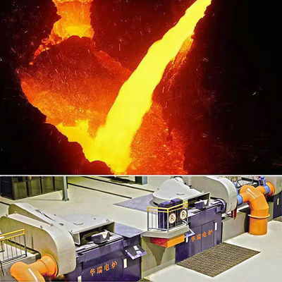 Thời gian sử dụng lâu lò nóng chảy sắt với tiêu thụ năng lượng thấp