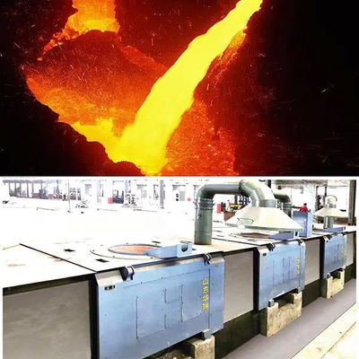 Thời gian sử dụng lâu lò nóng chảy sắt với tiêu thụ năng lượng thấp