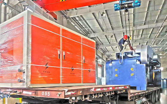 Lò nung nhiệt điện từ để xử lý nhiệt thép 1500-1700°C