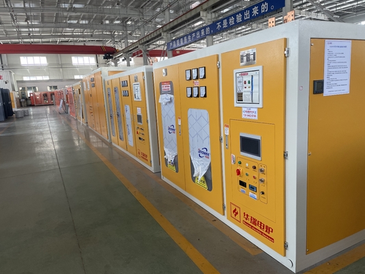 Cung cấp điện cho lò cảm ứng tần số trung bình với 20% tiết kiệm năng lượng