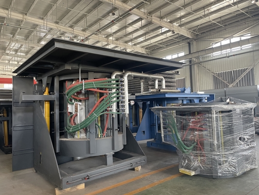 Lò nung cảm ứng IGBT độ tin cậy cao với tháp giải nhiệt kín