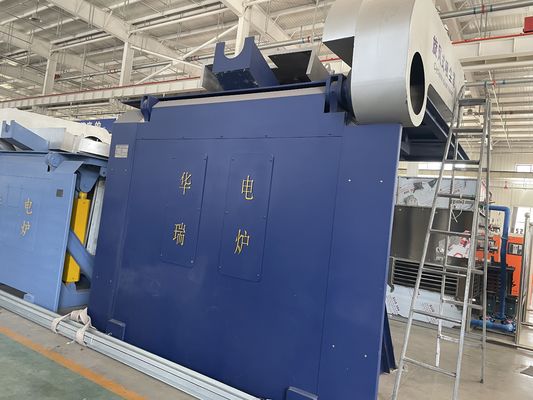 Lò nung chảy sắt tiết kiệm điện năng cao, dễ lắp đặt và tốc độ nung chảy nhanh cho các nhà máy sản xuất
